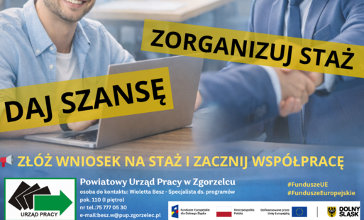 Potrzebujesz wsparcia ? Postaw na staż. Stażysta może odbywać staż nawet do 6 miesięcy. Istnieje możliwość zwrotu kosztów dojazdu dla stażysty. Stypendium stażowe finansowane jest przez Urząd Pracy. Pracodawca otrzymuje realne wsparcie w pracy. Możliwość 